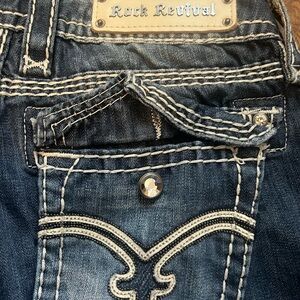 Rock Revival Blue Denim Jeans